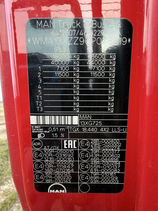 Vand Man TGX E6 2016