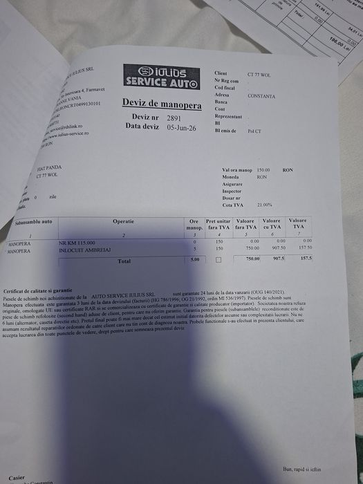Vind  Fiat panda 1,2