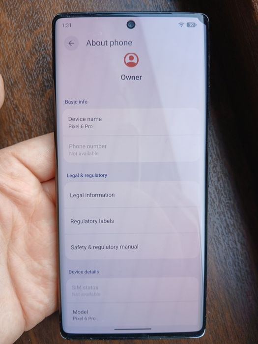 Google Pixel 6 pro grapheneos