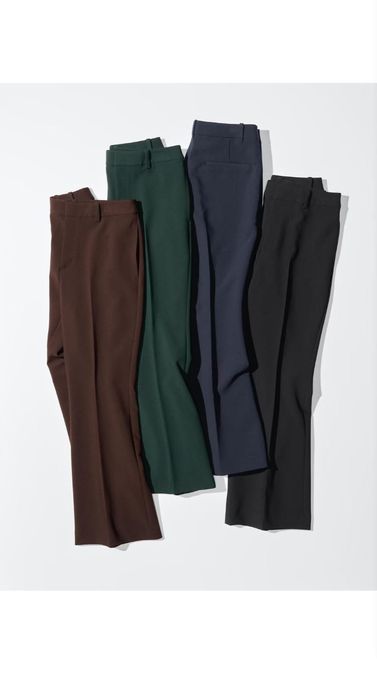 Uniqlo Элегантные расклешенные брюки