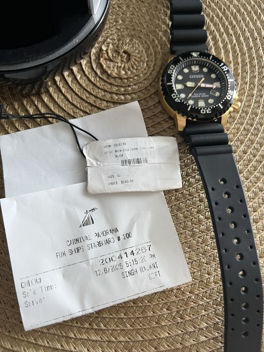 Citizen Eco-Drive Diver’s Watch E168-S126703