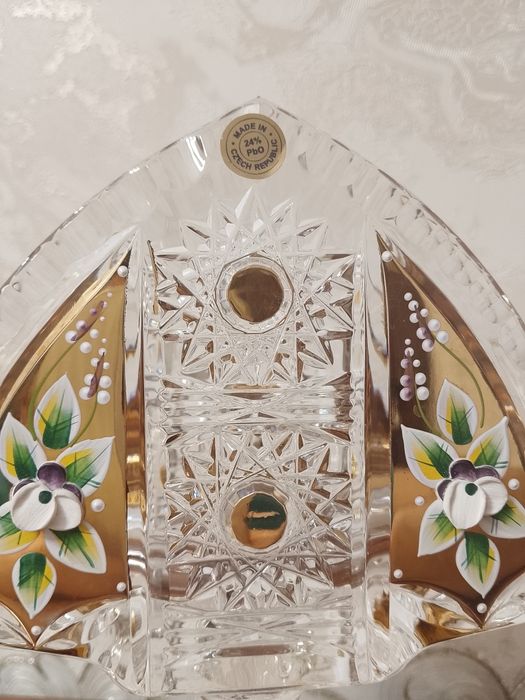 Подсвечник и салфетница "Богемия"