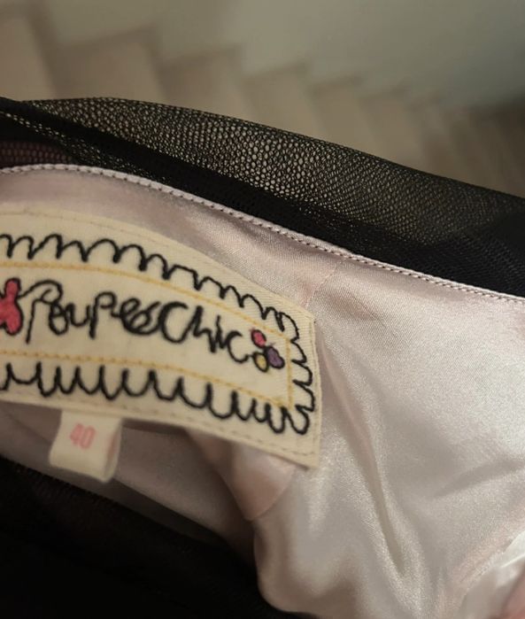 Rochie cu tul botez nunta