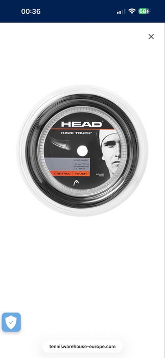 Racordaj head hawk touch 1,25 mm
