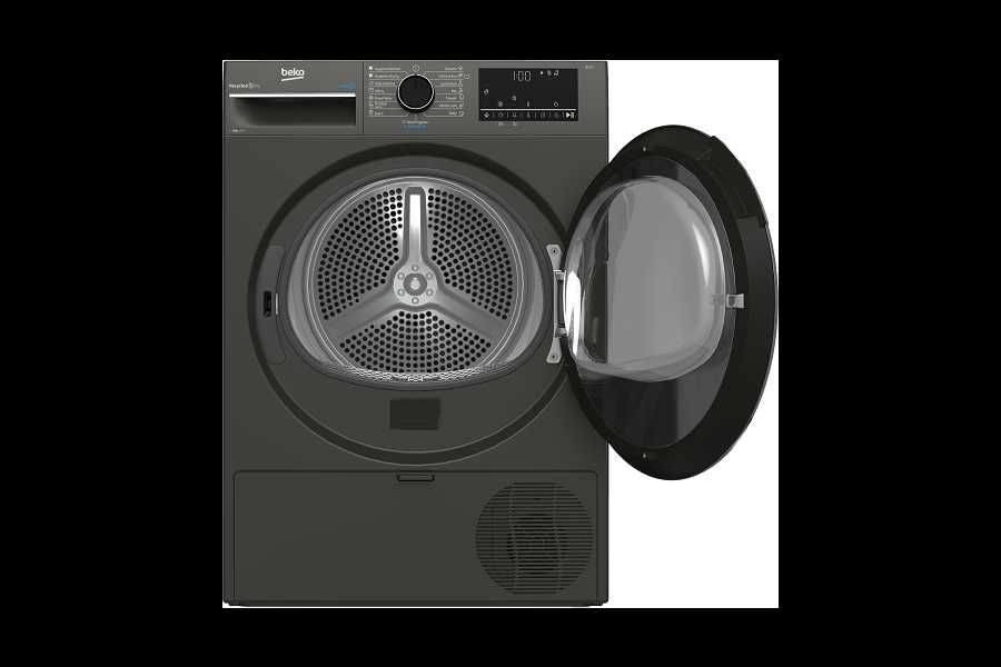 Нова инверторна слим сушилня с термопомпа и пара Beko B3T68239MG 8 кг