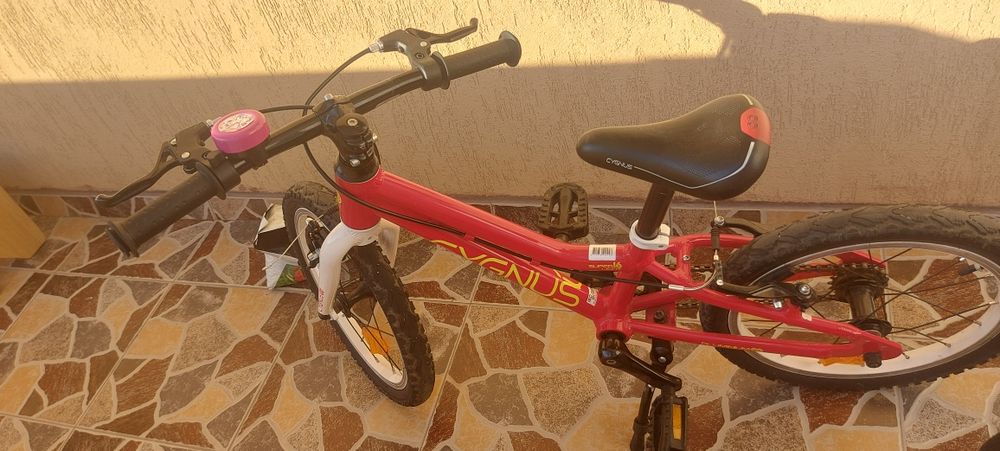 Bicicletă copii Cygnus Superlight 16" – Cadru Aluminiu (Ușoară și manevrabilă)
