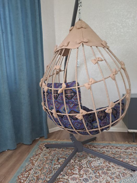 Кокон-качели для дома и террасы