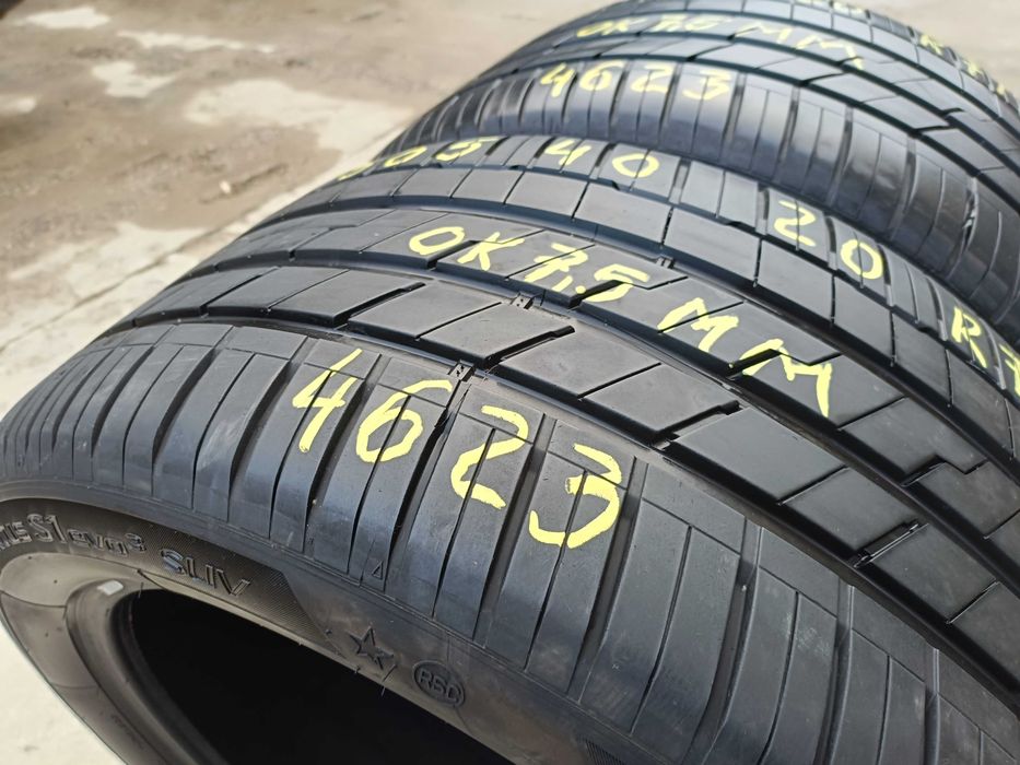 Doua anvelope vara 305 40 20 hankook ventus S1 evo 3 run flat 7,5 mm