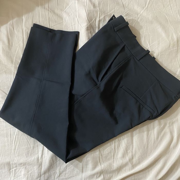 Pantaloni dama, bleumarin, H&M, marimea 44, noi