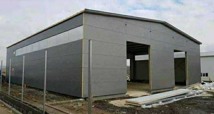 Vand structura metalica demontabila pe suruburi sau hala completa la cheie
