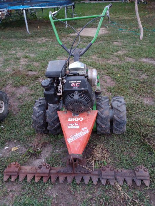 Agria, Kawasaki,Bucher motocositoare cu lamă