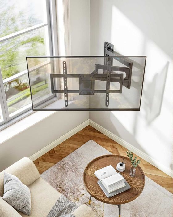 Pegzone поставка за телевизор/монитор (стенен монтаж), 37–86”, VESA до 600x400, удължена 975 мм, товар до 50 кг
