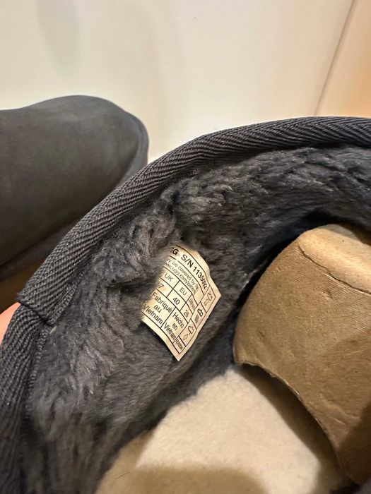 UGG Classic Ultra Mini Platform - велурени зимни боти