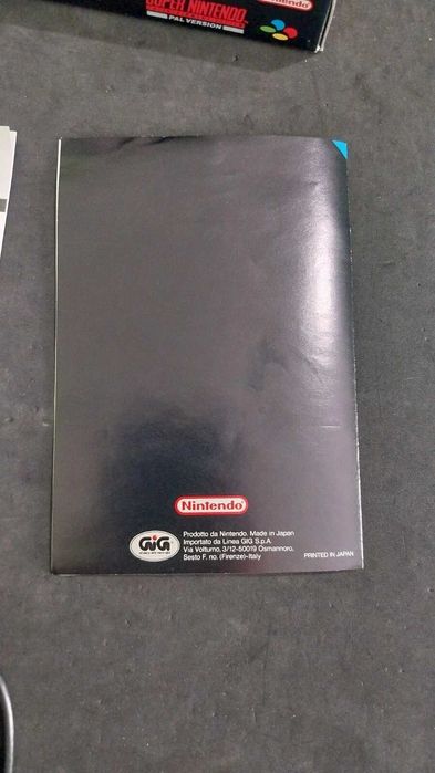Maneta controller snes in cutie cu manual stare buna super nintendo