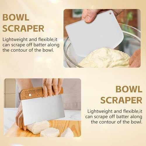 Нов 13 части комплект за квасен хляб банетон кошница ратан 9 инча