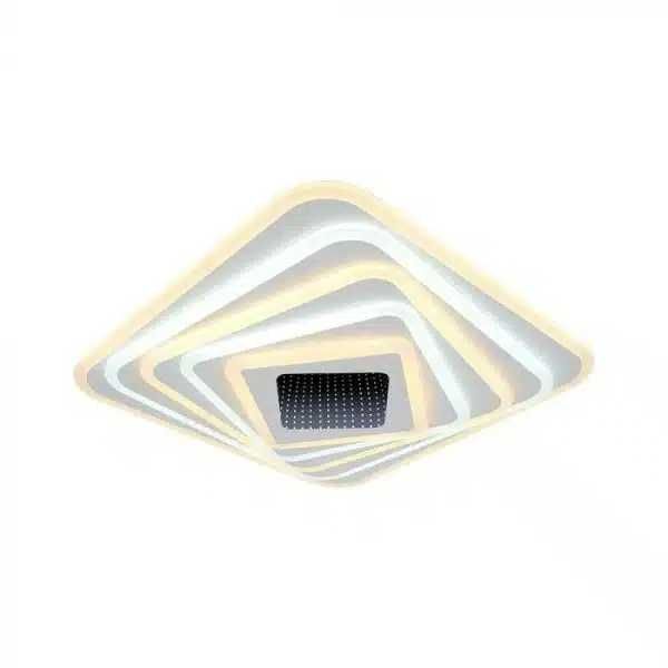 150W LED Осветител V-tac За Таван (50*50*7CM) CCT:3000K+6000K Димираща