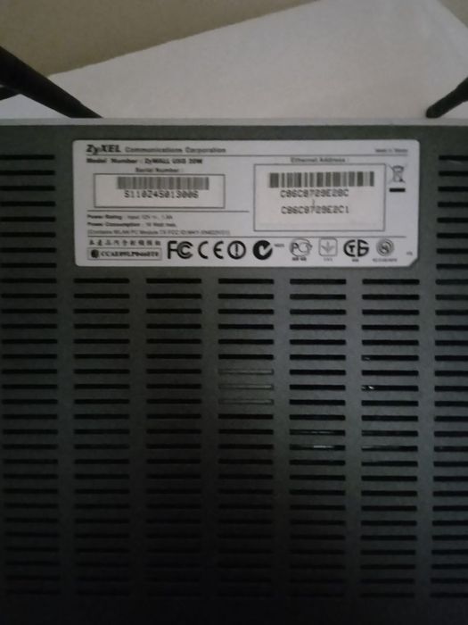 Модем ZyXEL ZyWALl usg 20 w (Тайван)