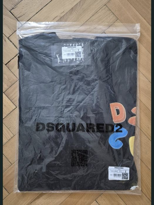 Оригинална мъжка тениска Dsquared - Размер Л/ХЛ - 100% памук