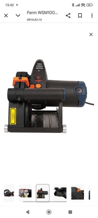 Masina de taiat canale in perete FERM, WSM1008, 1600W, 150mm