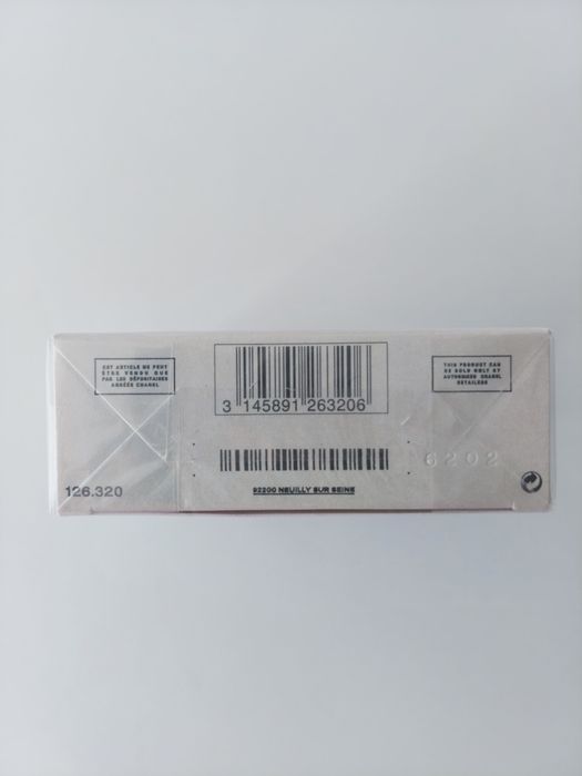 Chanel eau tendre 100ml