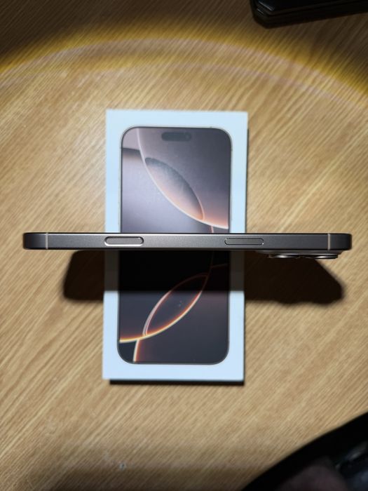 iPhone 16 Pro Max 256gb/Desert Titanium/Baterie 91%/Fact+Garan 12 luni
