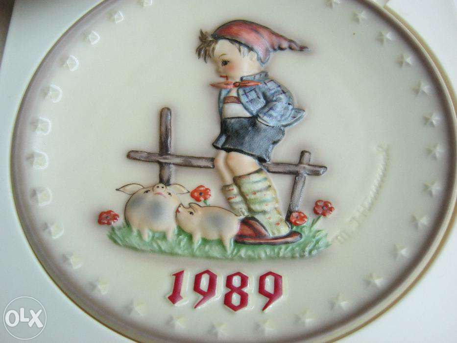 LOT farfurii portelan de colectie "GOEBEL".