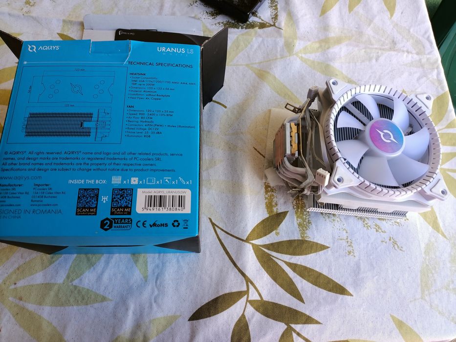 Aqirys cooler pentru calculator,