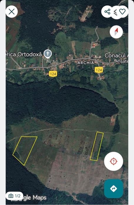 Vand terenuri deva archia cristur 8 hectare in total