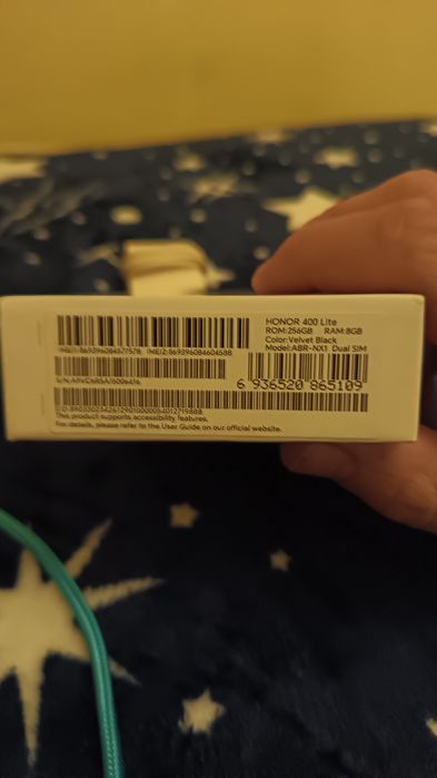 Honor 400 lite 256 cu 16 ram impecabil cutie la el
