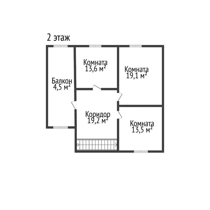 Продается коттедж в центре города