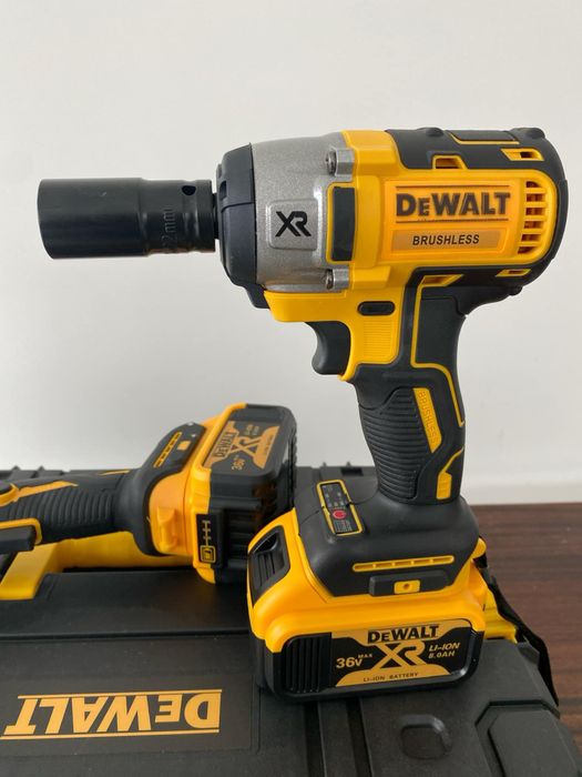 2в1 Акумулаторен Ъглошлайф и Гайковерт Dewalt 18V,36 V