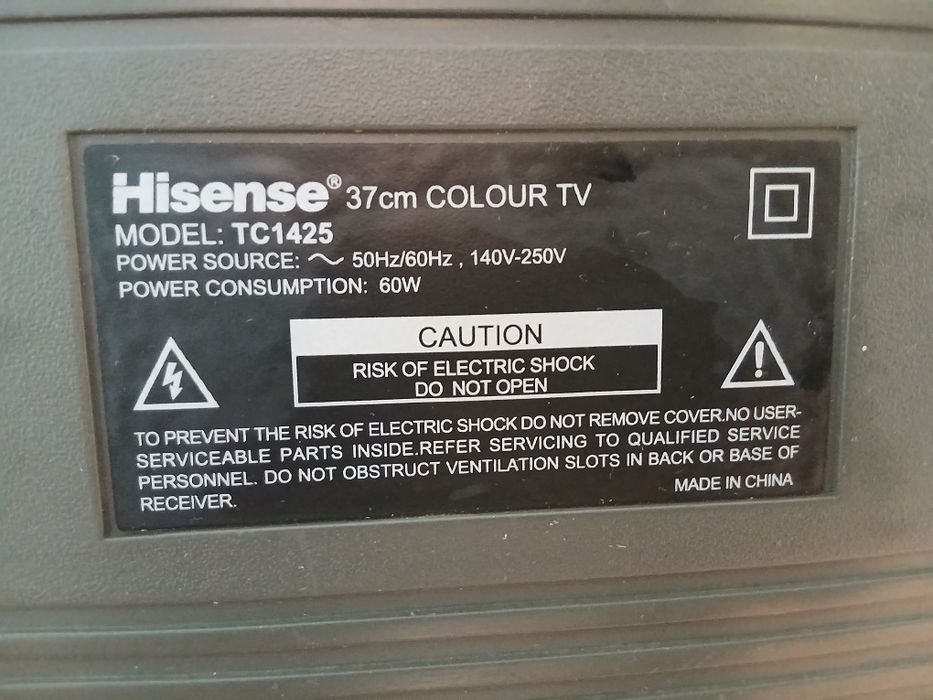 Продаётся телевизор HISENSE 37 диагональ