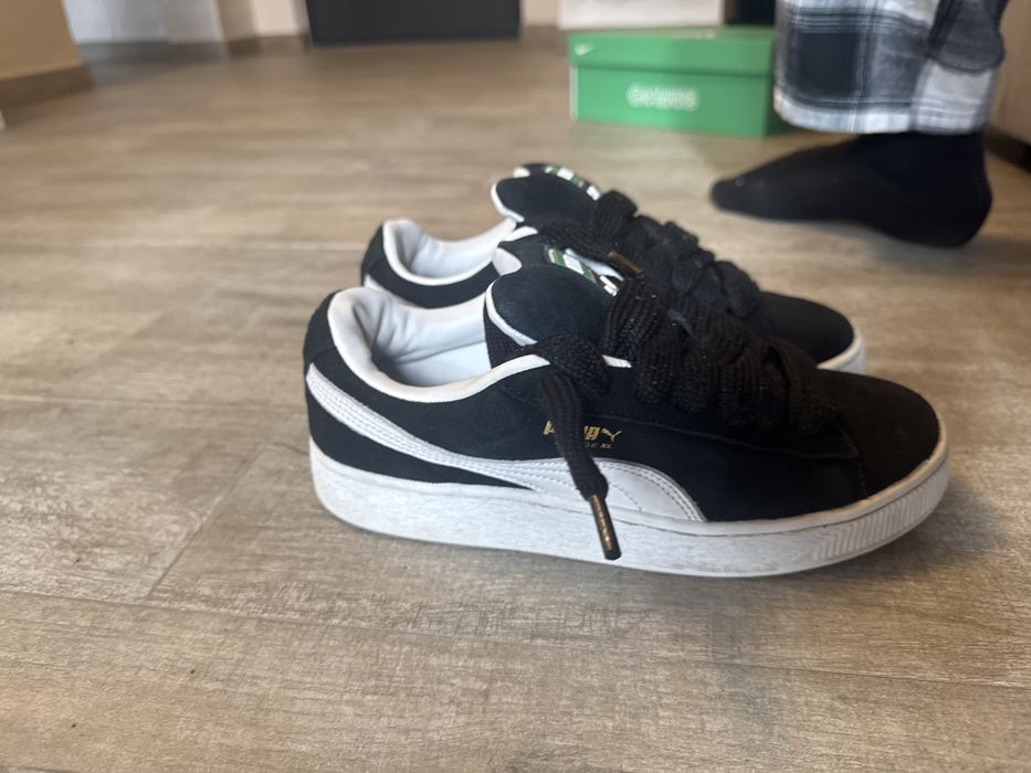 Puma suede xl negru noi marimea 39.5