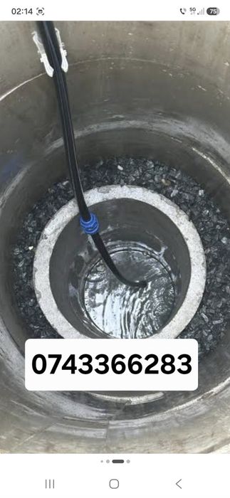 Curatat fantana curatim adancim dezinfectam reconditionam fantani vechi