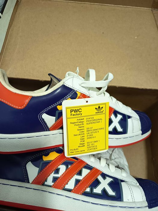 Adidas superstar Phoenix original ,noi în cutie