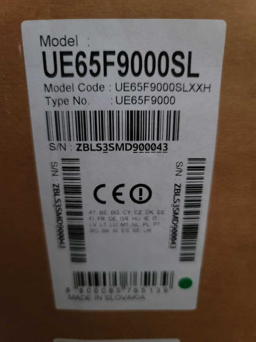 Smart TV Samsung 163 cm UHD 4K cu defect minor UE65F9000LXXH