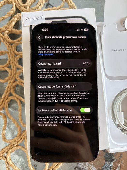 Iphone 14 pro, 128 GB