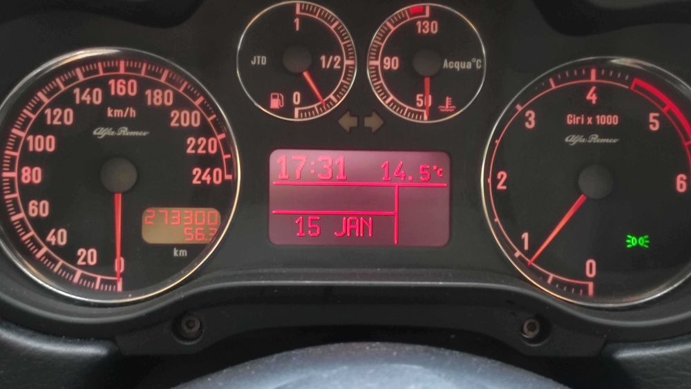 Alfa Romeo 147 1.9 JTD 115CP  2005 – Distributie schimbata recent