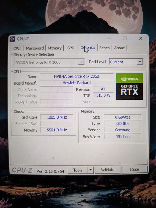 Laptop gaming HP Omen 17" RTX 2060 i5 10300H