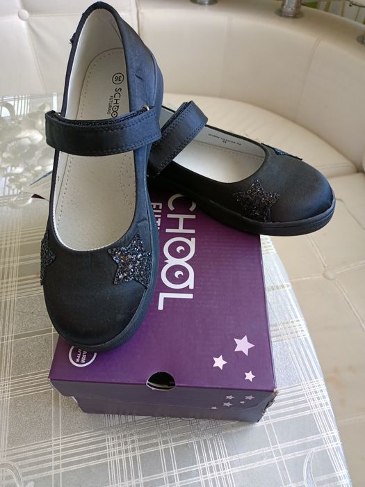 Школьные туфли для девочек