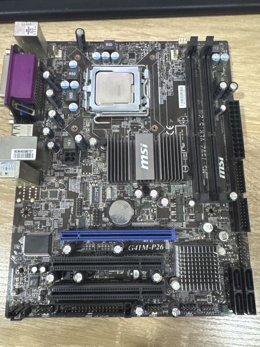 Готовый комплект плата+проц