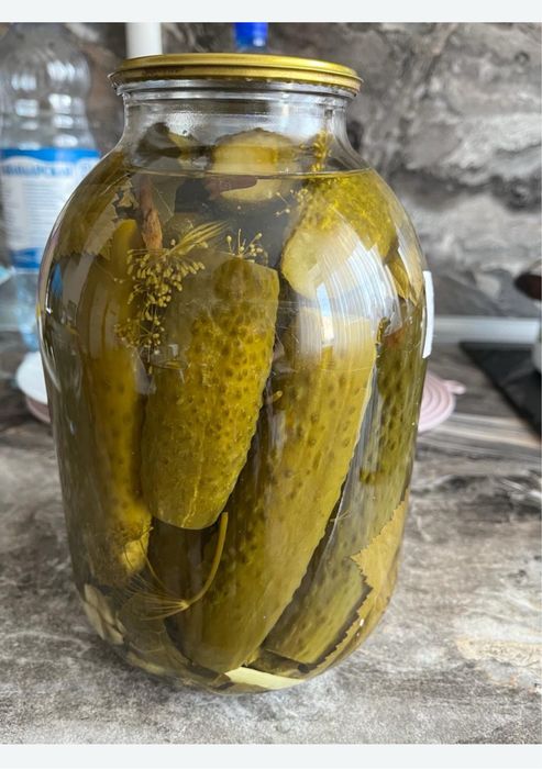 Огурцы домашние соленые