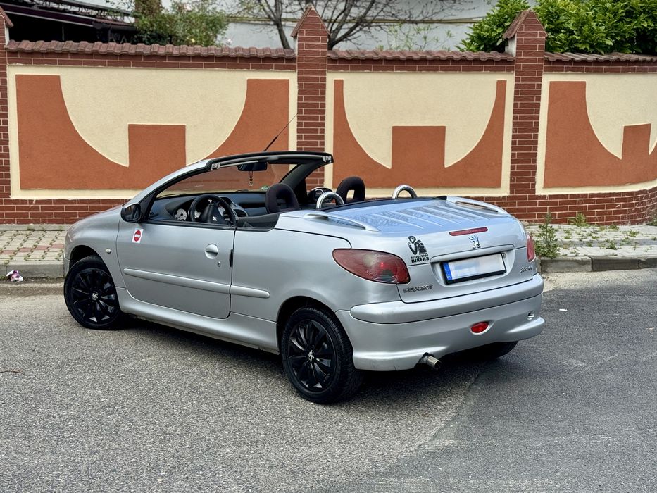 Peugeot 206cc, 2005, 1.6i, decapotare electrica