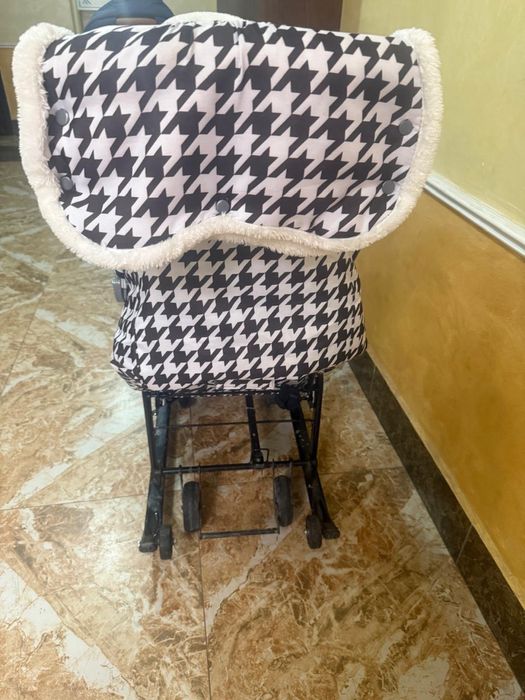 Детская санка-коляска