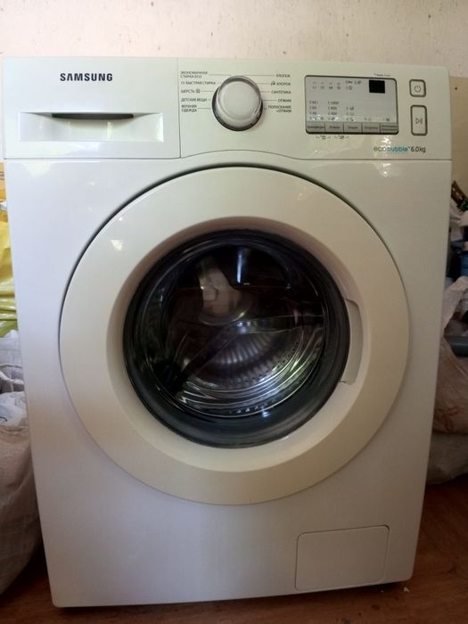 Samsung eco bubble 6кг в отличном рабочем состоянии!