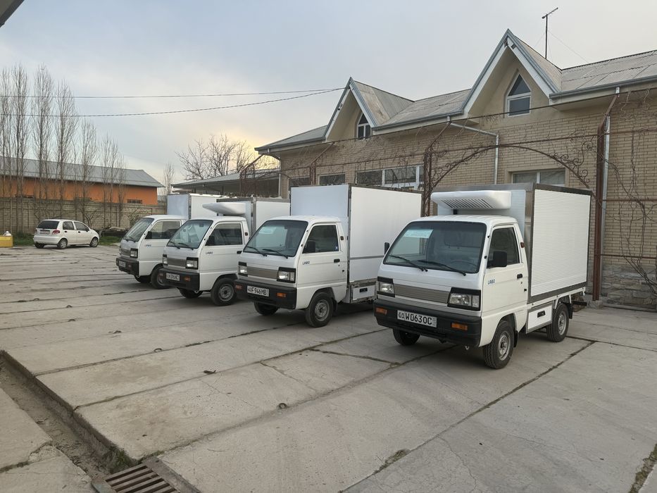 Фургон рережиратор установка