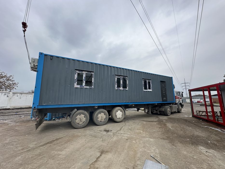 Контейнер для строительства домик