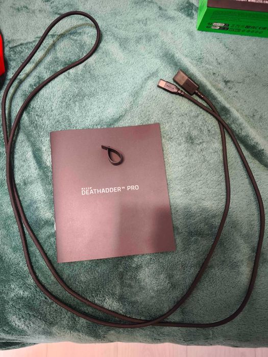 Гейминг мишка Razer - DeathAdder V4 Pro, оптична, безжична, черна