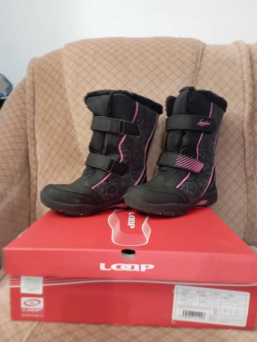 Cizme Loap Sport, waterproof, imblanite, marimea 35