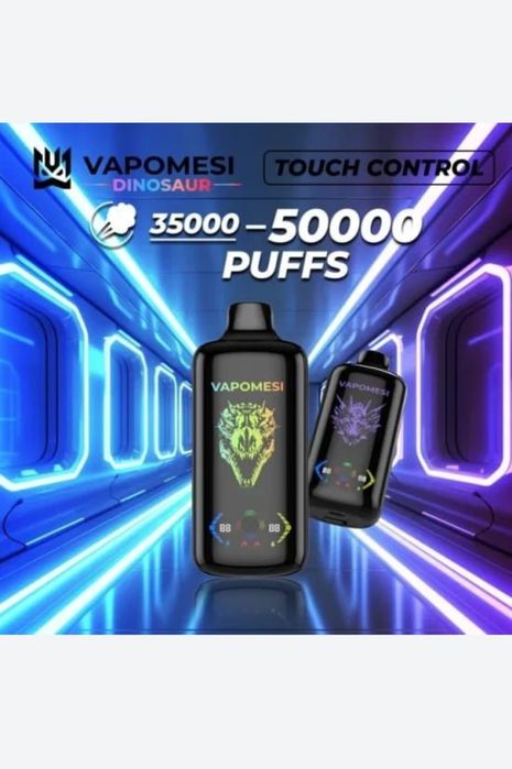 Pachet 3 Vape 50.000 Puffs Reincarcabil Display Mod Turbo